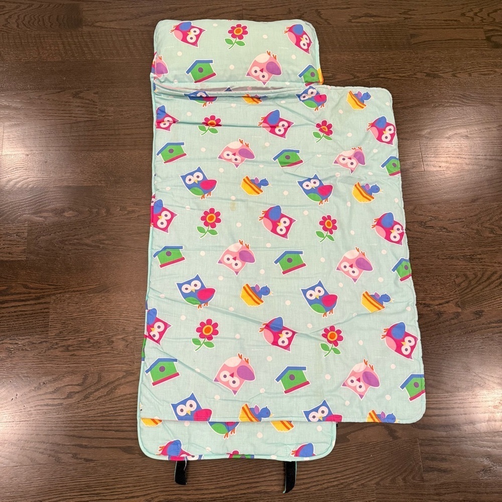 Wildkin Kids Original Cotton Blend Nap Mat with Pillow for Toddlers - Picture 4 of 7